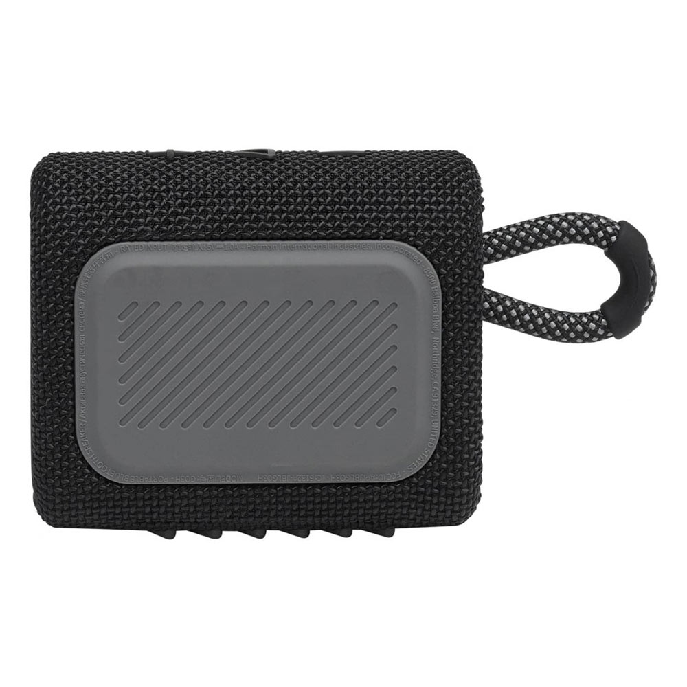 JBL Go 3 Portable Waterproof Speaker BLACK : Wireless Bluetooth Streaming, IP67 Waterproof / Dustproof, 5 Hrs Playtime