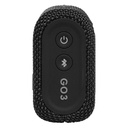 JBL Go 3 Portable Waterproof Speaker BLACK : Wireless Bluetooth Streaming, IP67 Waterproof / Dustproof, 5 Hrs Playtime