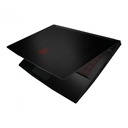 MSI THIN GF63 GAMING Core™ i7-12650H 512GB SSD 16GB 15.6" (1920x1080) 144Hz WIN11 NVIDIA® RTX 4050 6144MB BLACK Backlit Keyboard - THINGF6312066