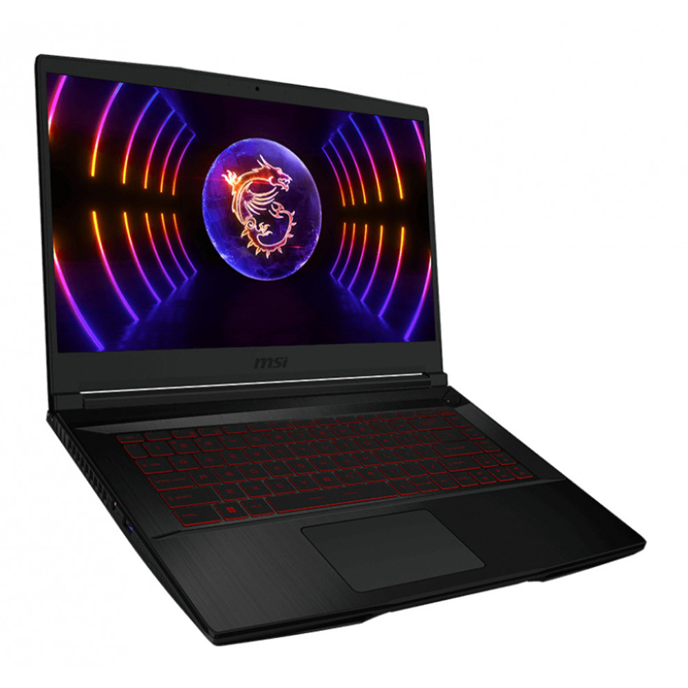 MSI THIN GF63 GAMING Core™ i7-12650H 512GB SSD 16GB 15.6" (1920x1080) 144Hz WIN11 NVIDIA® RTX 4050 6144MB BLACK Backlit Keyboard - THINGF6312066