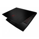 MSI THIN GF63 GAMING Core™ i7-12650H 512GB SSD 16GB 15.6" (1920x1080) 144Hz WIN11 NVIDIA® RTX 4050 6144MB BLACK Backlit Keyboard - THINGF6312066