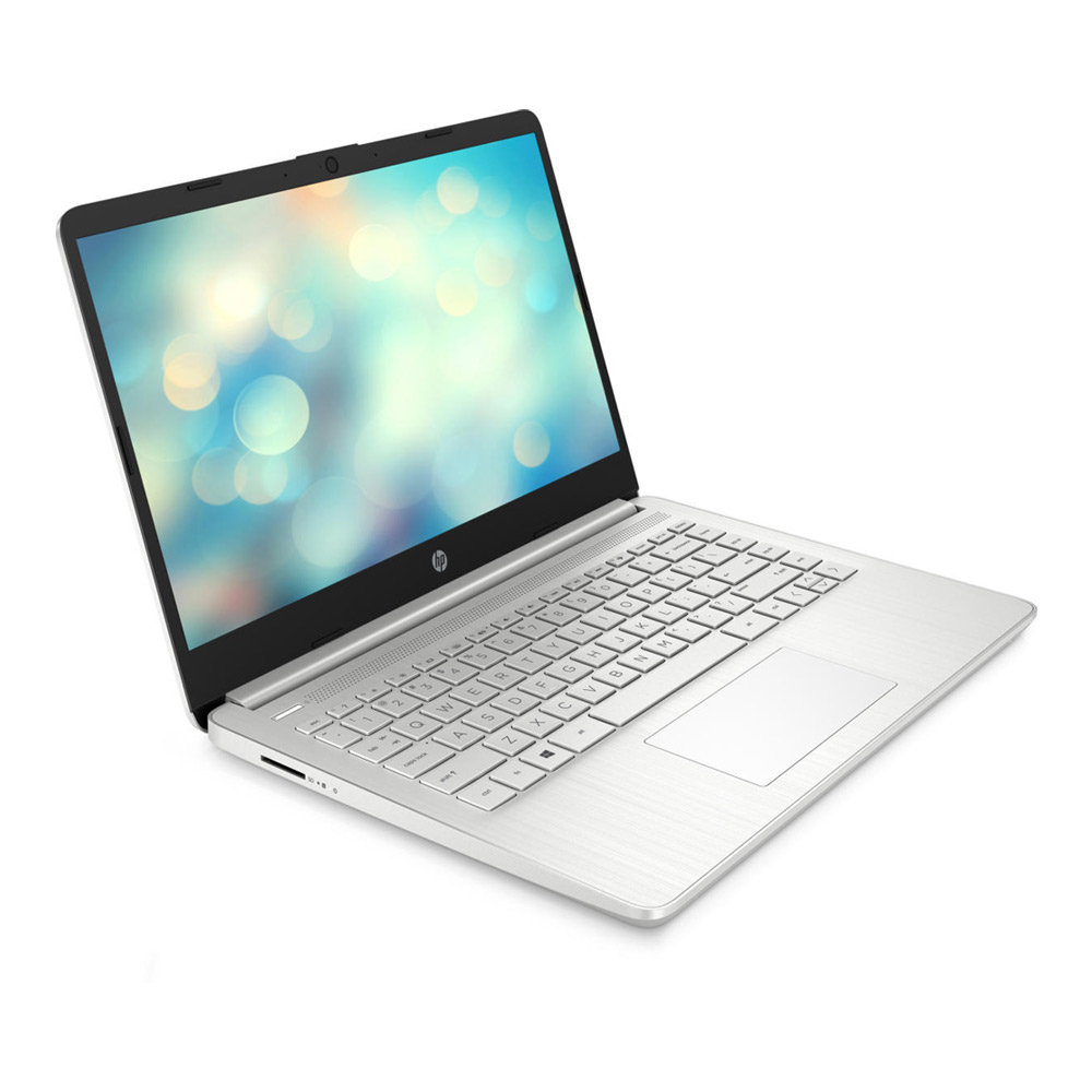 HP 14, i3-1115G4 4.1GHz, 4GB, 128GB SSD, UHD Graphics, Webcam, BT, 14"(1366X768)Touch, W11s, Silver