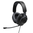 JBL Quantum 100 Wired Over-Ear Gaming Headset (Black)