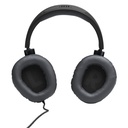 JBL Quantum 100 Wired Over-Ear Gaming Headset (Black)