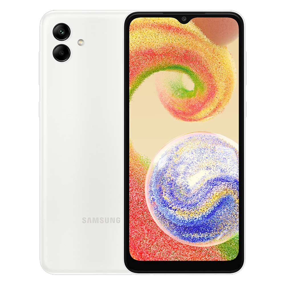 Samsung A04 4+64GB White Dual Sim (Latino)